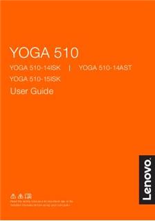 Lenovo Yoga 510 manual. Tablet Instructions.